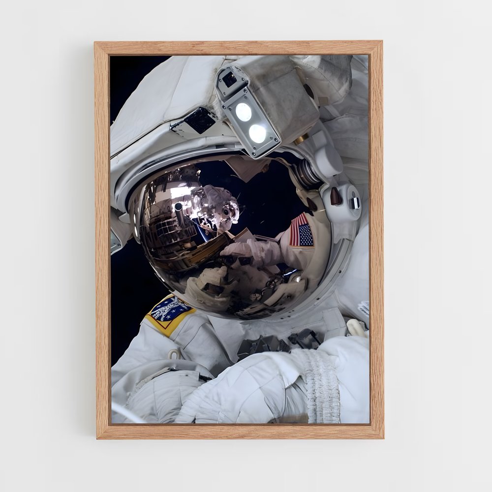 ap-astronauts-7 cadre Bois clair