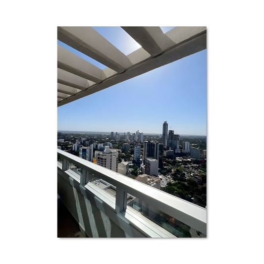 Poster Balcon sur Asuncion