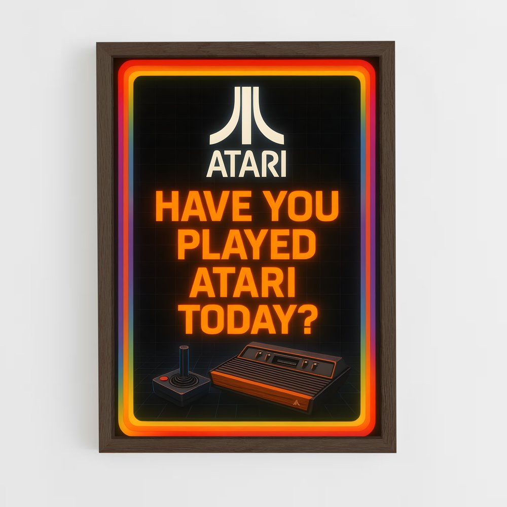 ap-atari-1 cadre Bois foncé