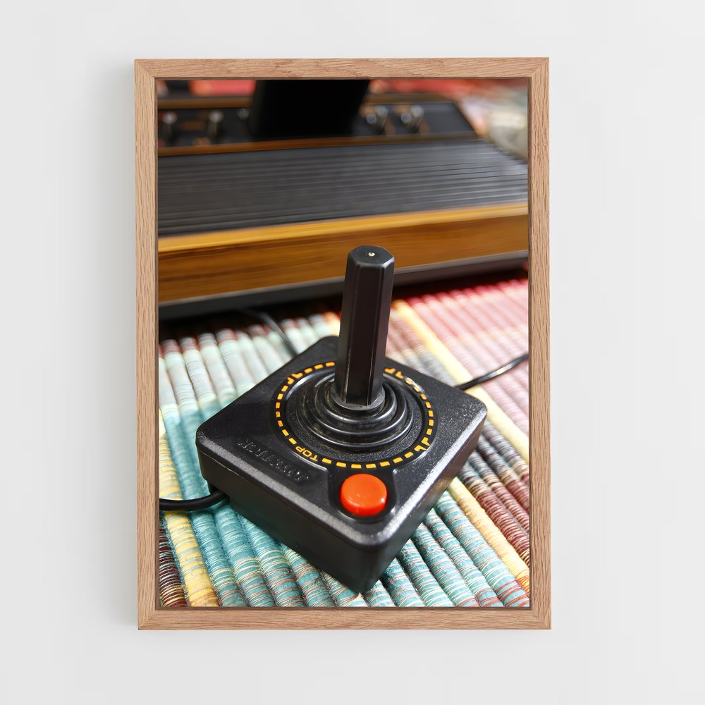 ap-atari 2600-1 cadre Bois clair