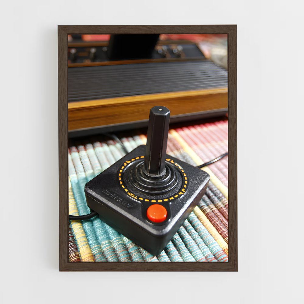 ap-atari 2600-1 cadre Bois foncé