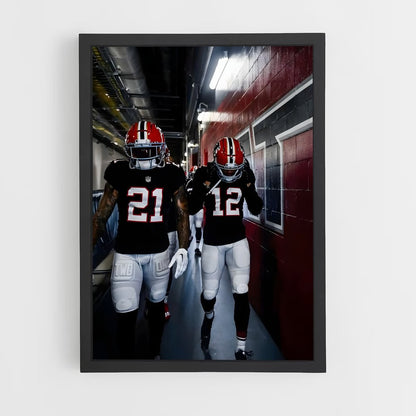 ap-atlanta falcons-1 cadre Noir