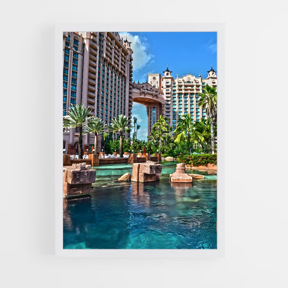 ap-atlantis paradise island-2 cadre Blanc