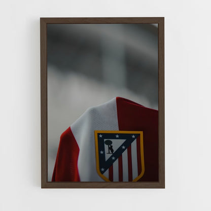 ap-atletico madrid cf-12 cadre Bois foncé