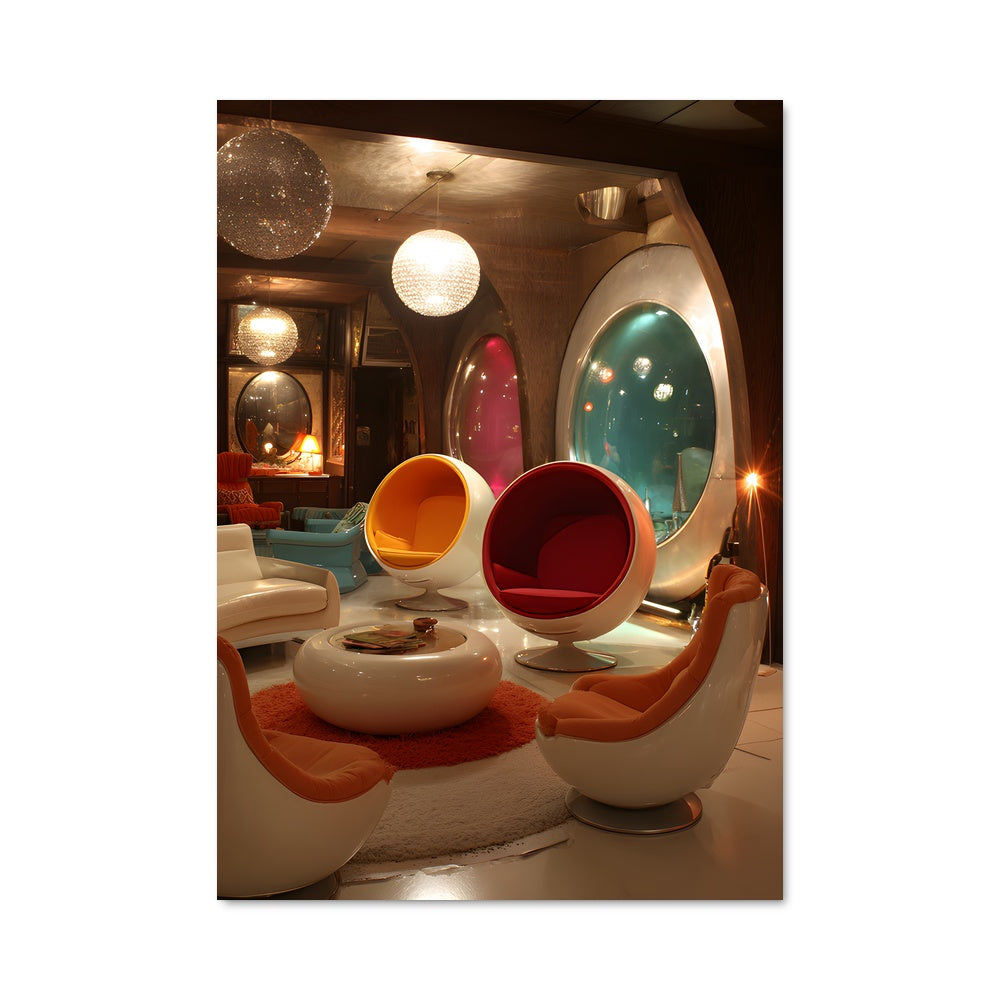 Poster Réflexions Rétro