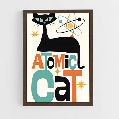 ap-atomic age-16 cadre Bois foncé