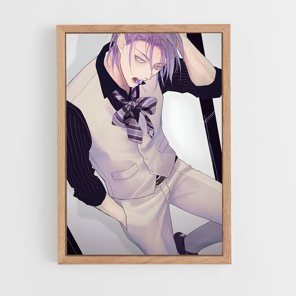 ap-atsushi murasakibara-6 cadre Bois clair