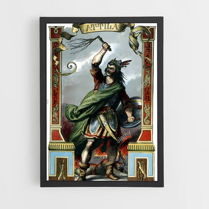 ap-attila the hun-4 cadre Noir