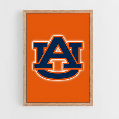 ap-auburn tigers-1 cadre Bois clair