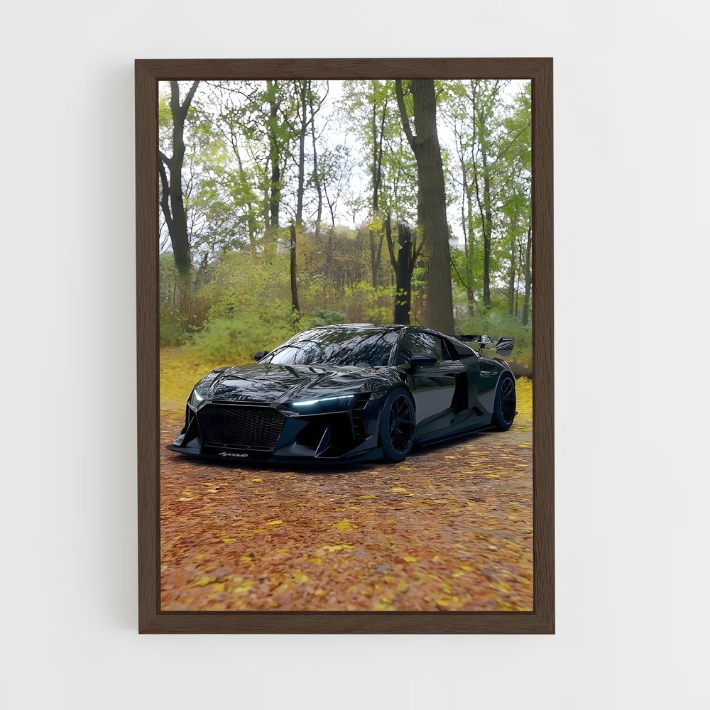 ap-audi-2 cadre Bois foncé