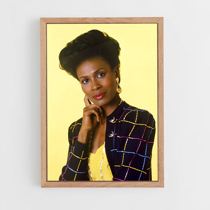 ap-aunt viv banks-1 cadre Bois clair