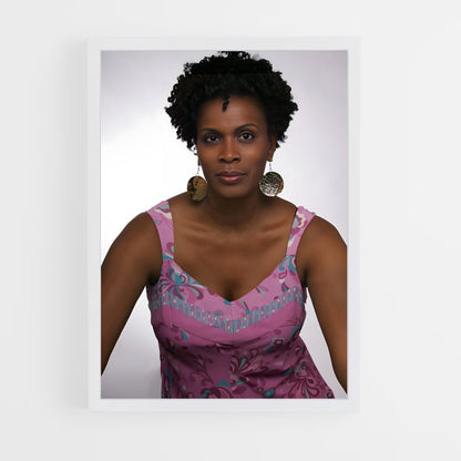 ap-aunt viv banks-4 cadre Blanc