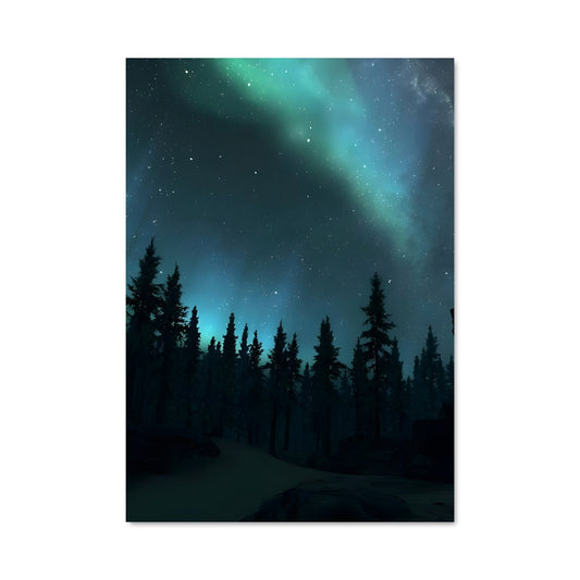 Poster Aurora borealis 94338
