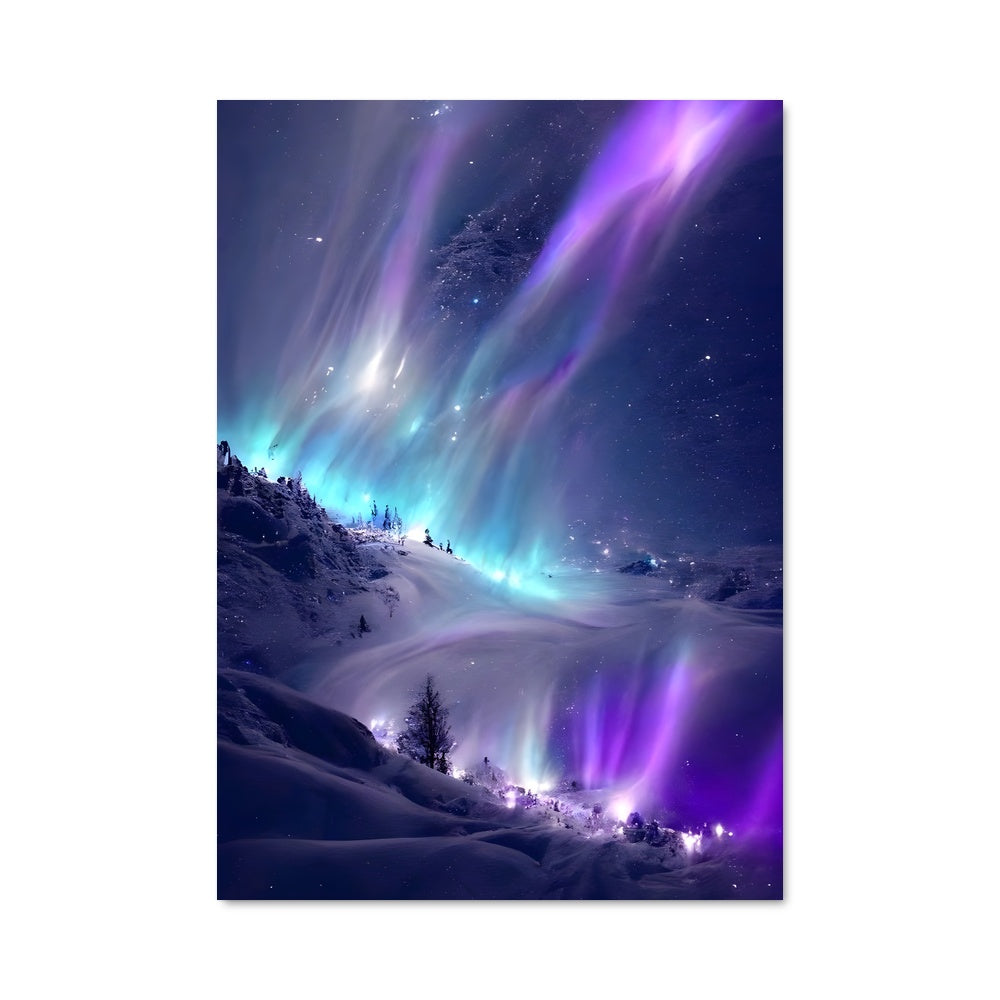 Poster Aurora borealis 94339