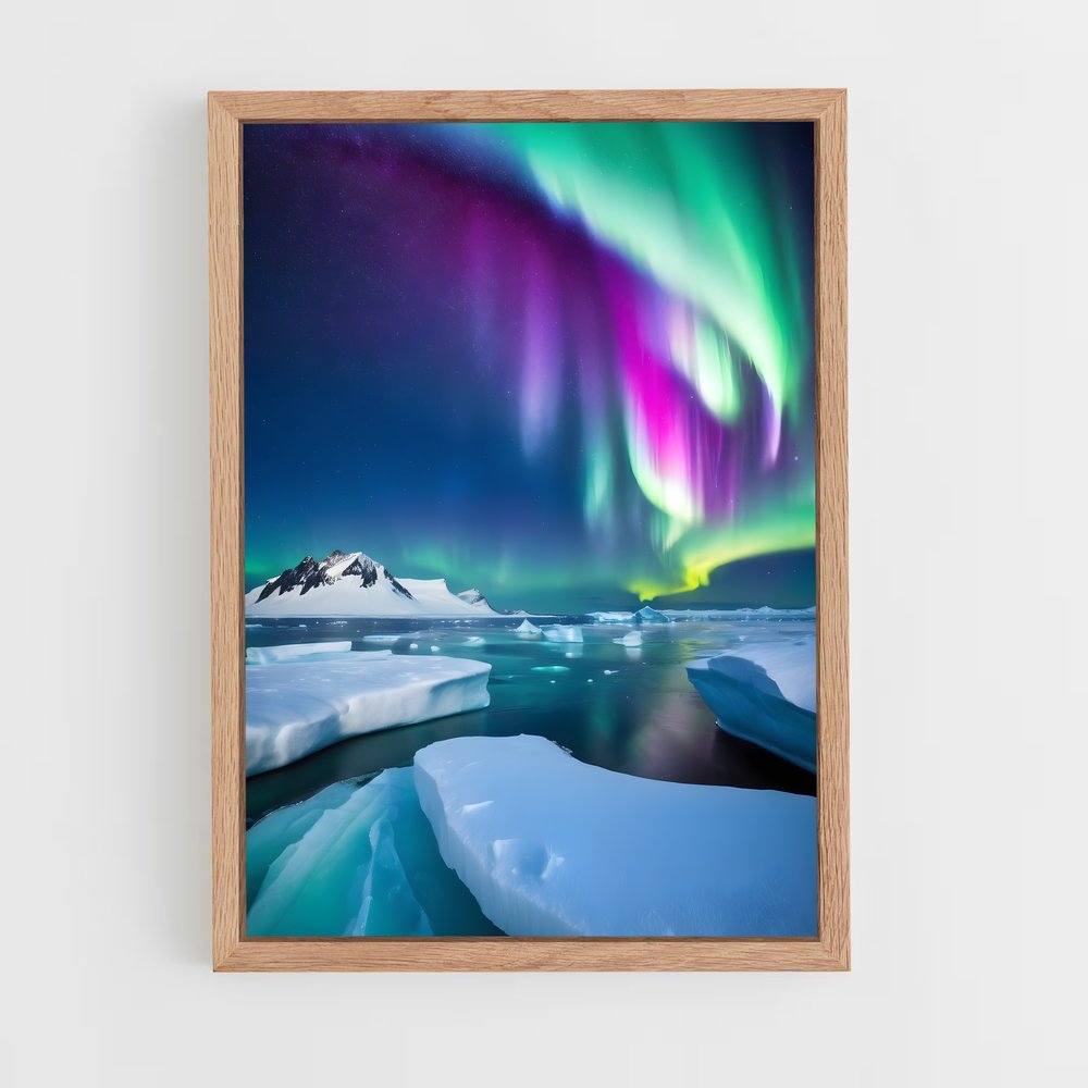 ap-aurora australis-1 cadre Bois clair