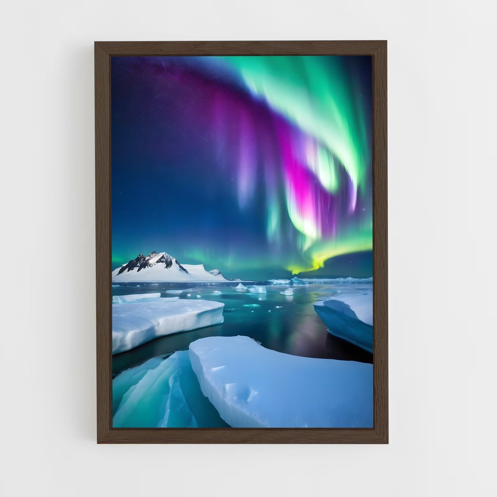ap-aurora australis-1 cadre Bois foncé