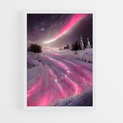 ap-aurora borealis-11 cadre Blanc