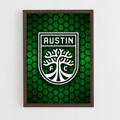 ap-austin fc-12 cadre Bois foncé