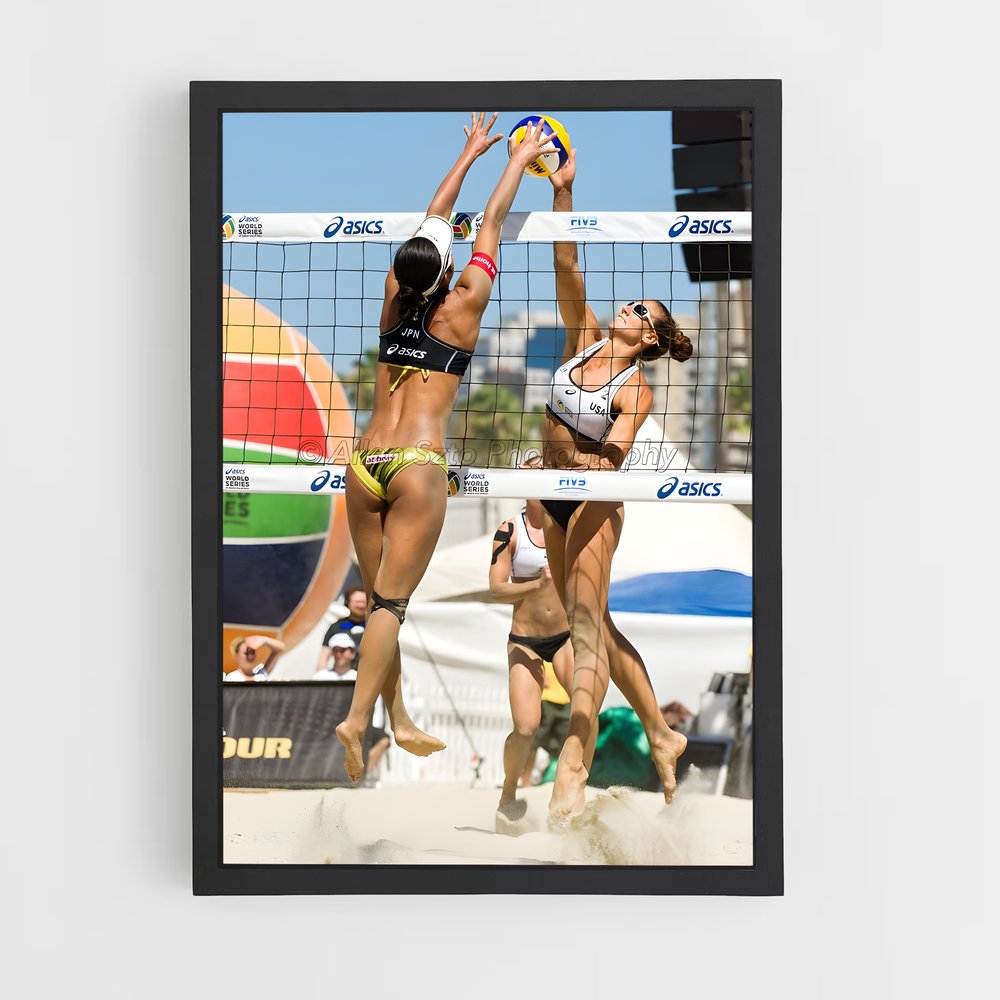 ap-australia national beach volleyball team-4 cadre Noir