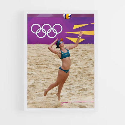ap-australia national beach volleyball team-7 cadre Blanc