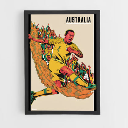 ap-australia national football team-4 cadre Noir