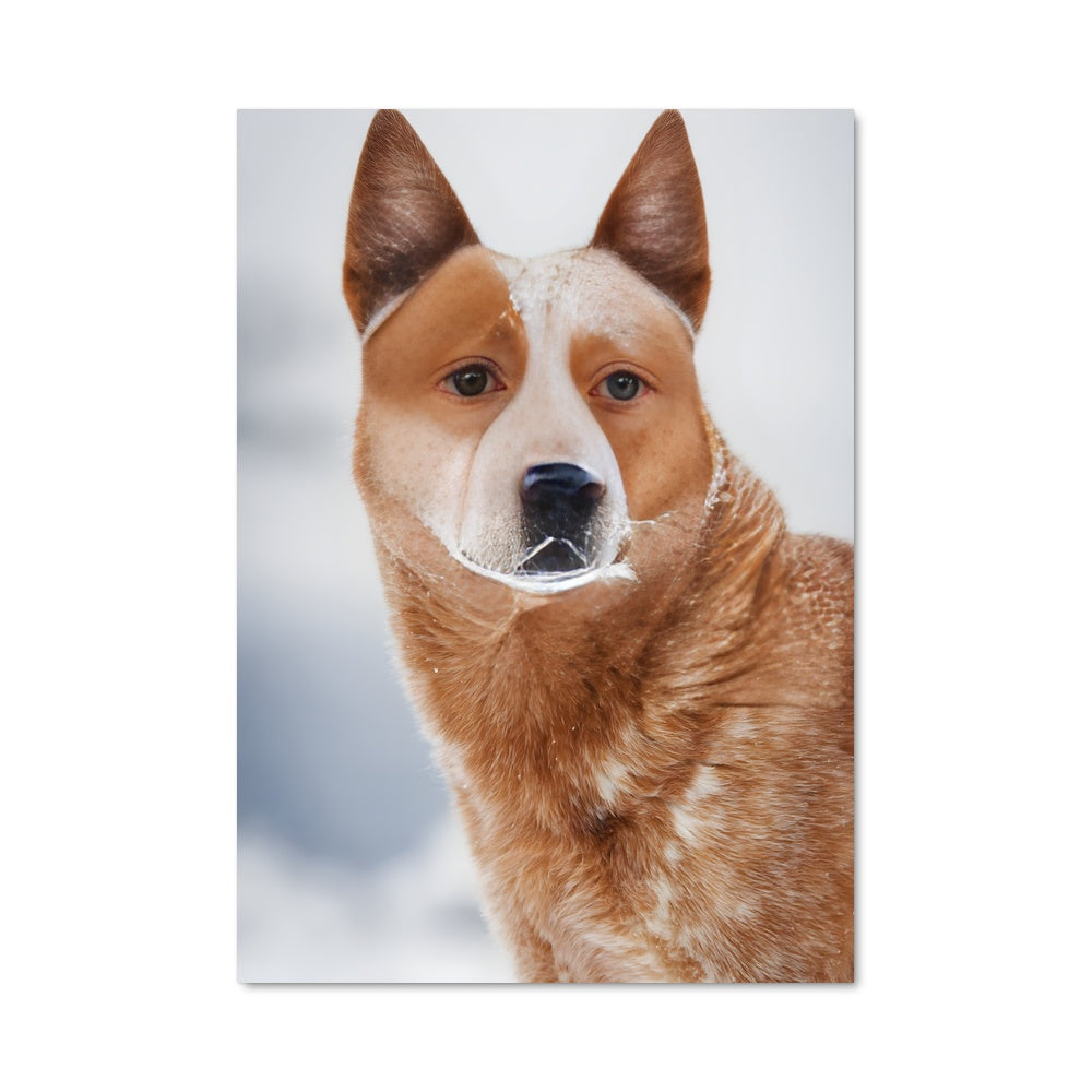 Poster Chien des Neiges