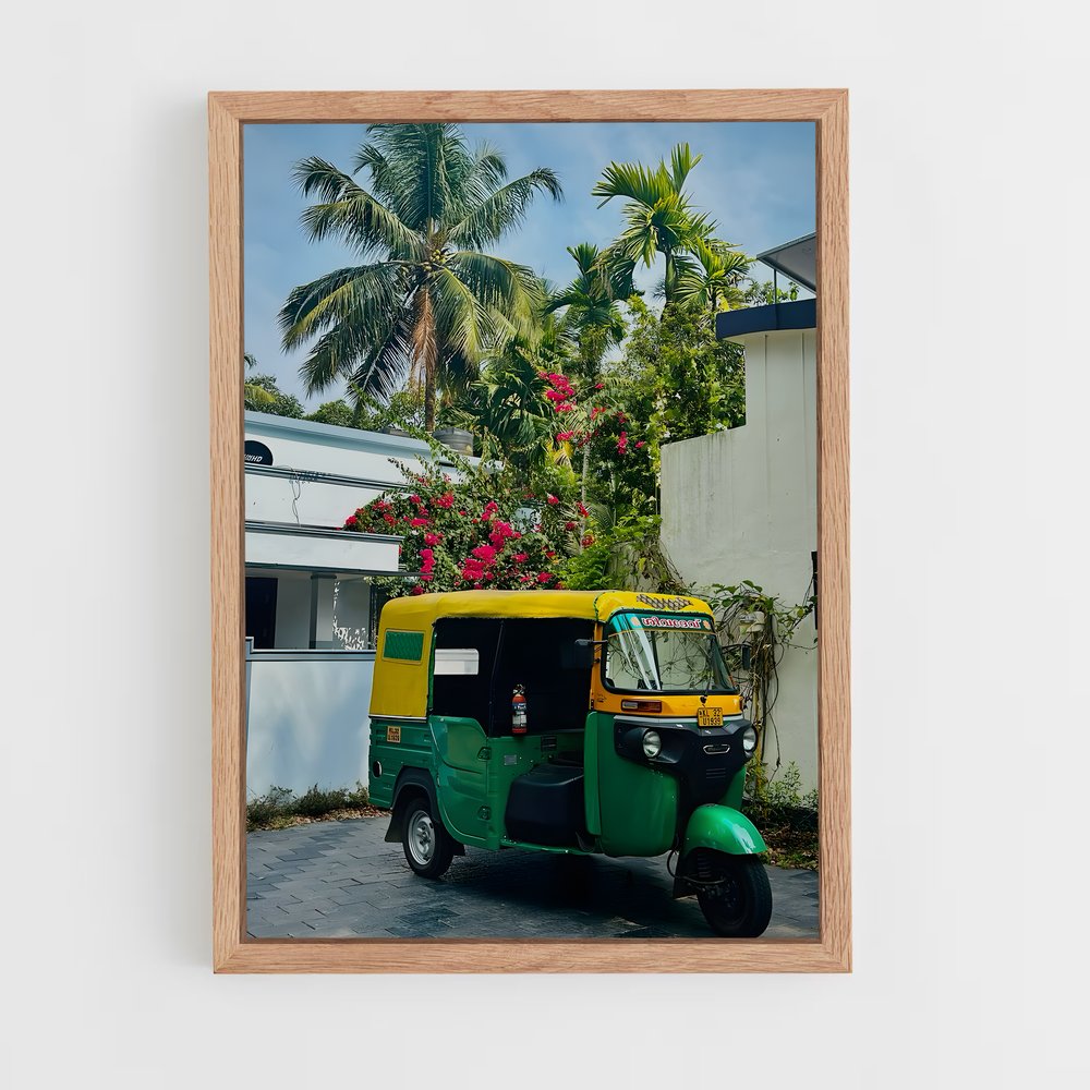 ap-auto rickshaw-1 cadre Bois clair