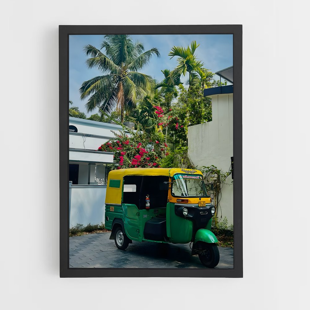 ap-auto rickshaw-1 cadre Noir