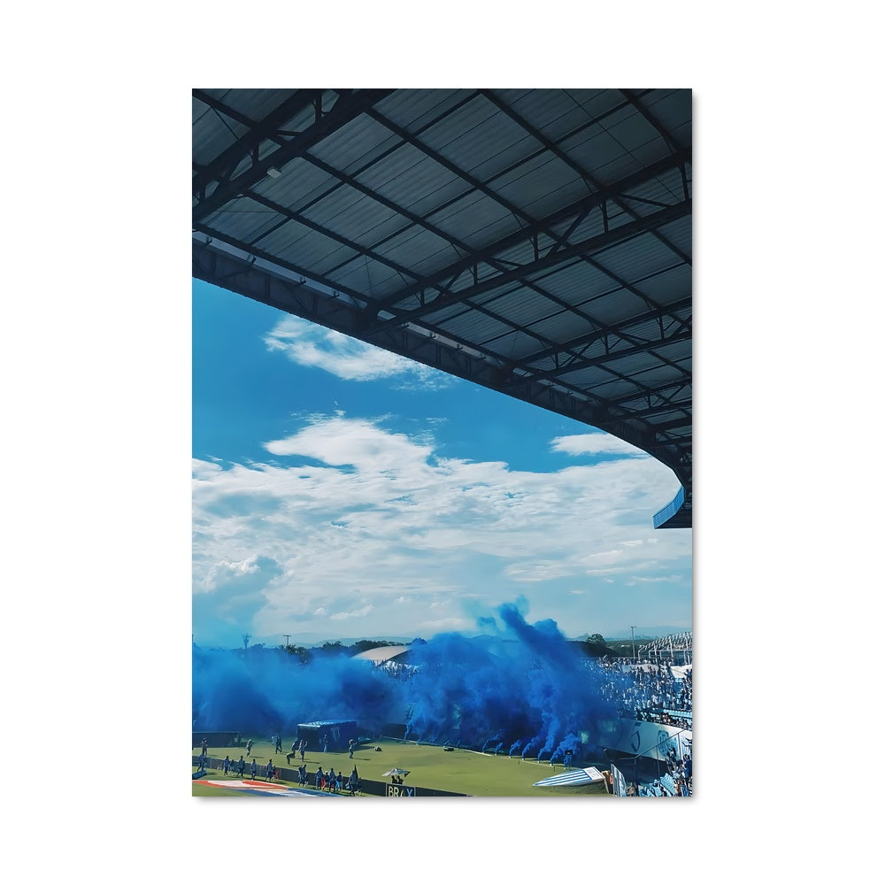 Poster Stade Enflammé