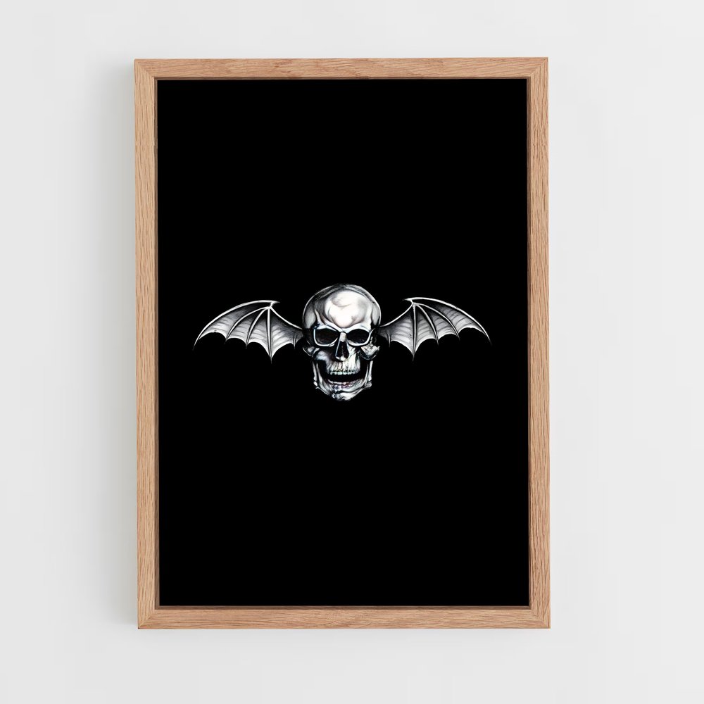 ap-avenged sevenfold-3 cadre Bois clair