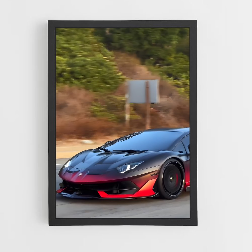 ap-aventador s-3 cadre Noir