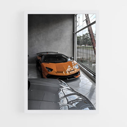ap-aventador svj-6 cadre Blanc