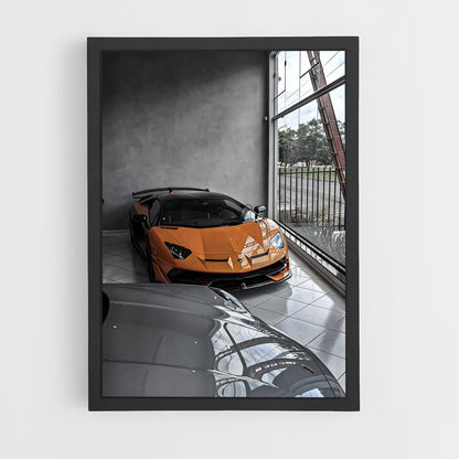 ap-aventador svj-6 cadre Noir
