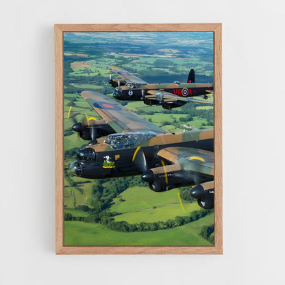 ap-avro lancaster-1 cadre Bois clair