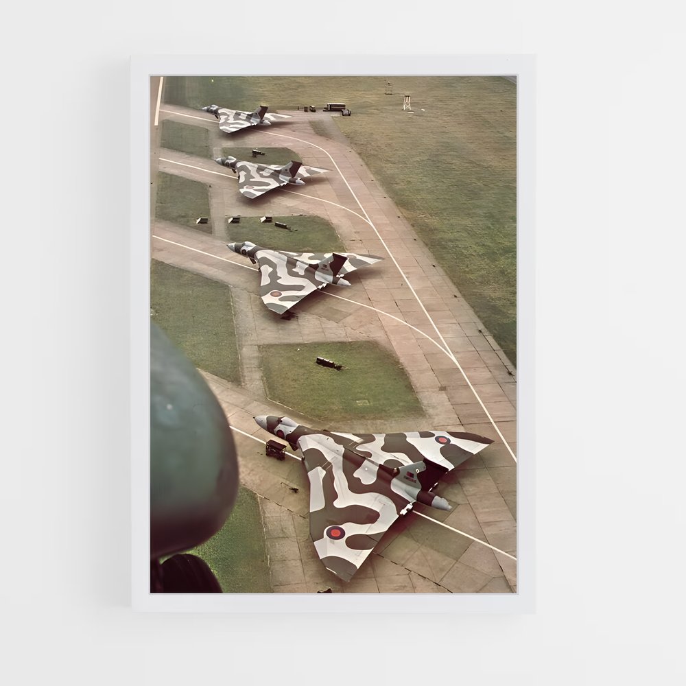 ap-avro vulcan-2 cadre Blanc