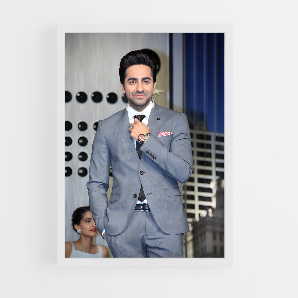 ap-ayushmann khurrana-4 cadre Blanc