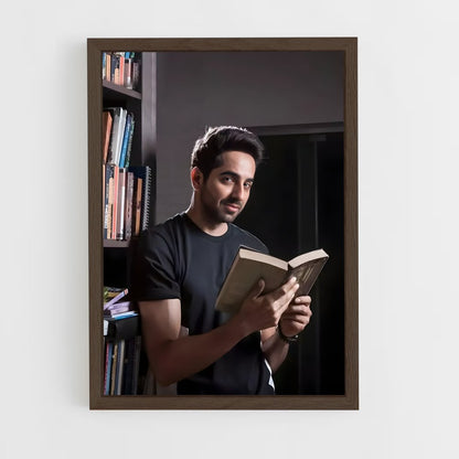 ap-ayushmann khurrana-6 cadre Bois foncé