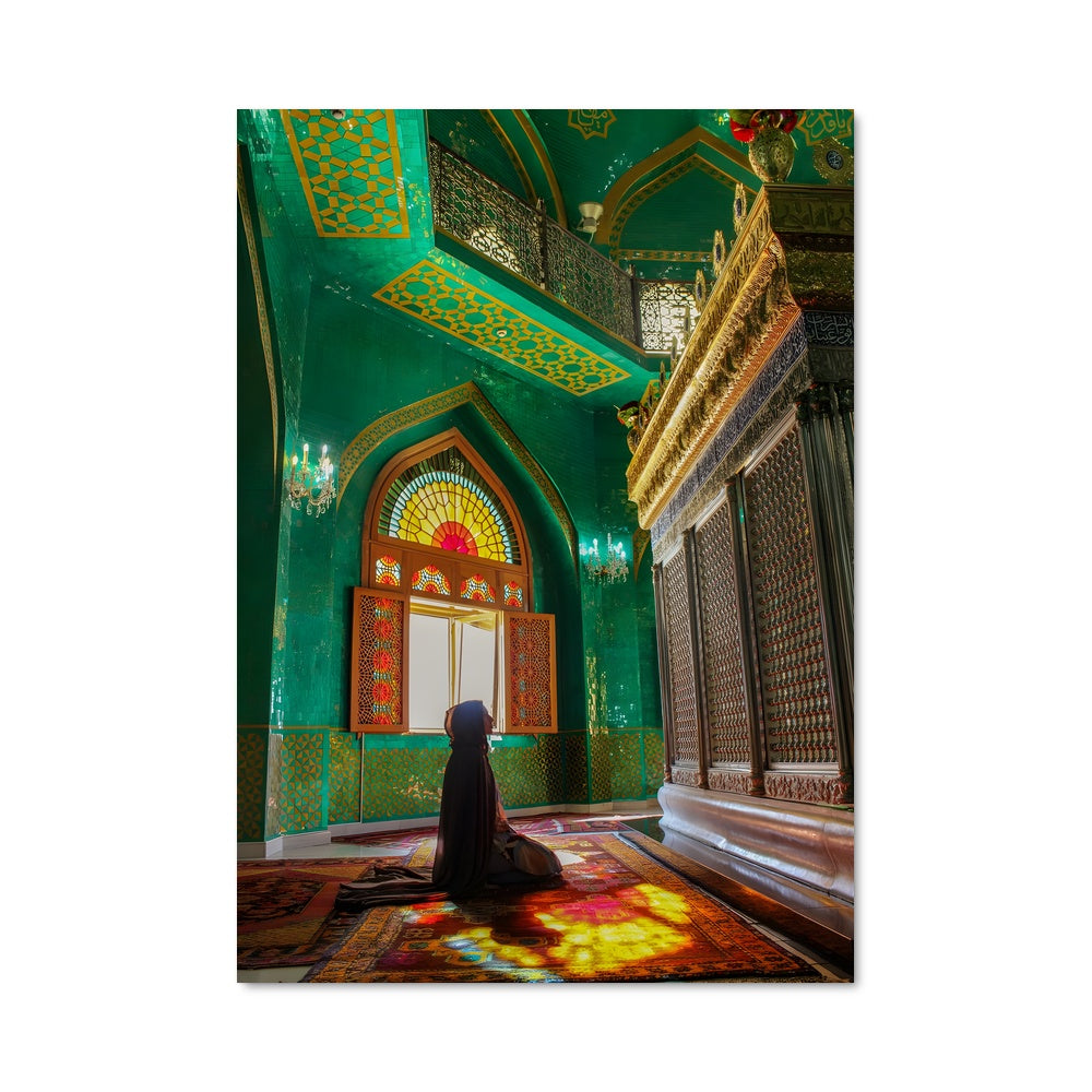 Poster Femme en Prière