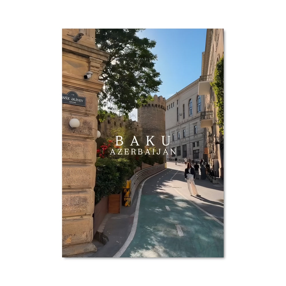 Poster Au Cœur de Bakou