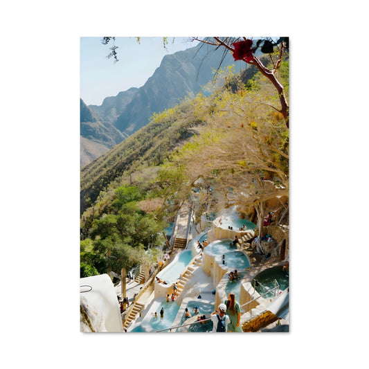 Poster Glisse Montagnarde