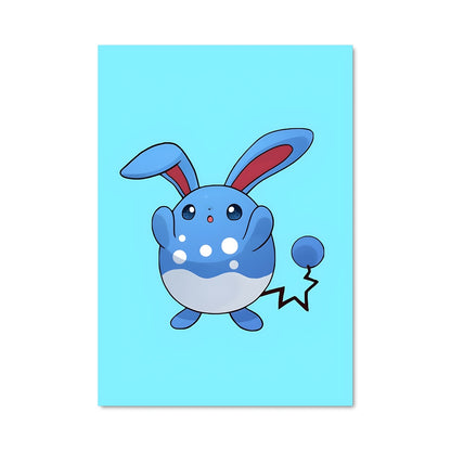 Poster Azumarill Blue Delight