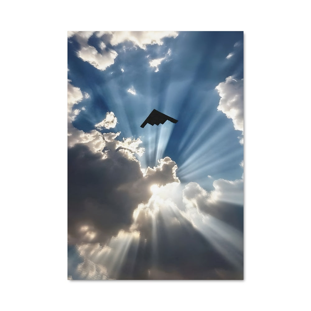 Poster Cerf-Volant Radieux