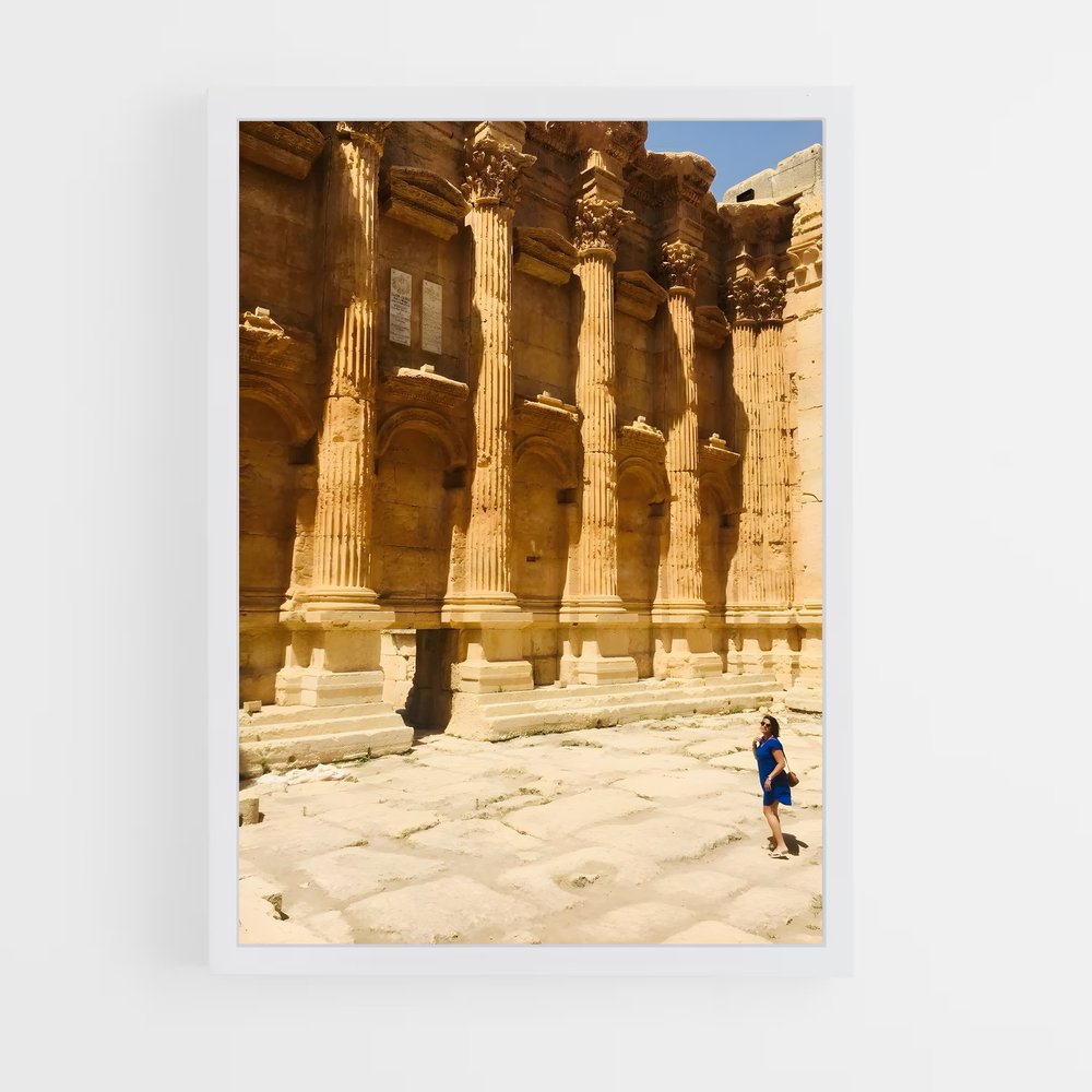 ap-baalbek temples-4 cadre Blanc
