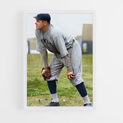 ap-babe ruth-5 cadre Blanc