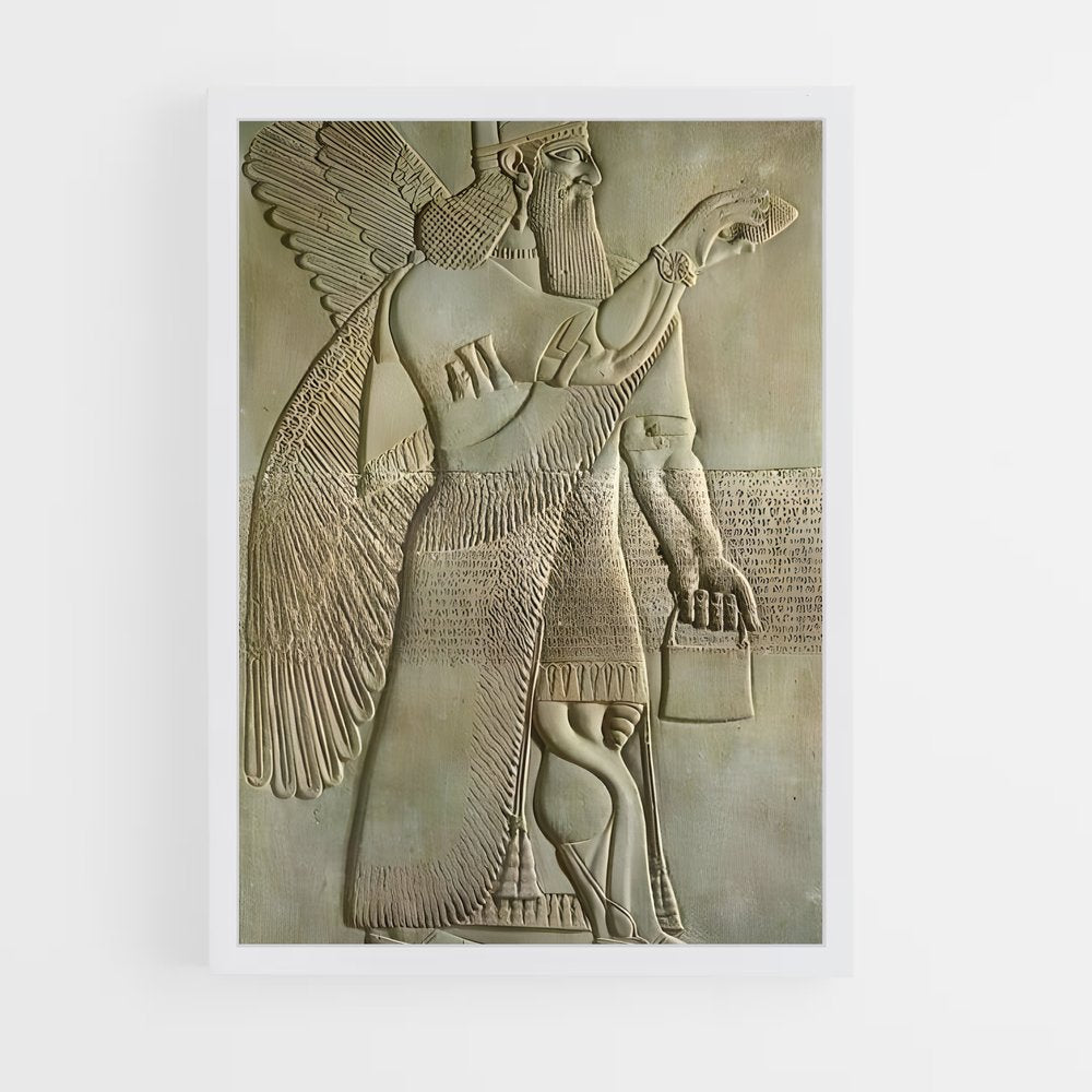 ap-babylonian gods-2 cadre Blanc