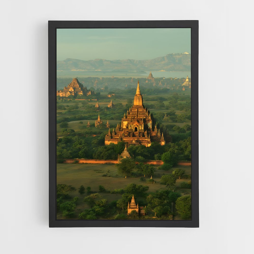 ap-bagan temples-1 cadre Noir