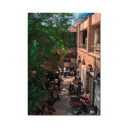 Poster Souk de l'Ancien Caire