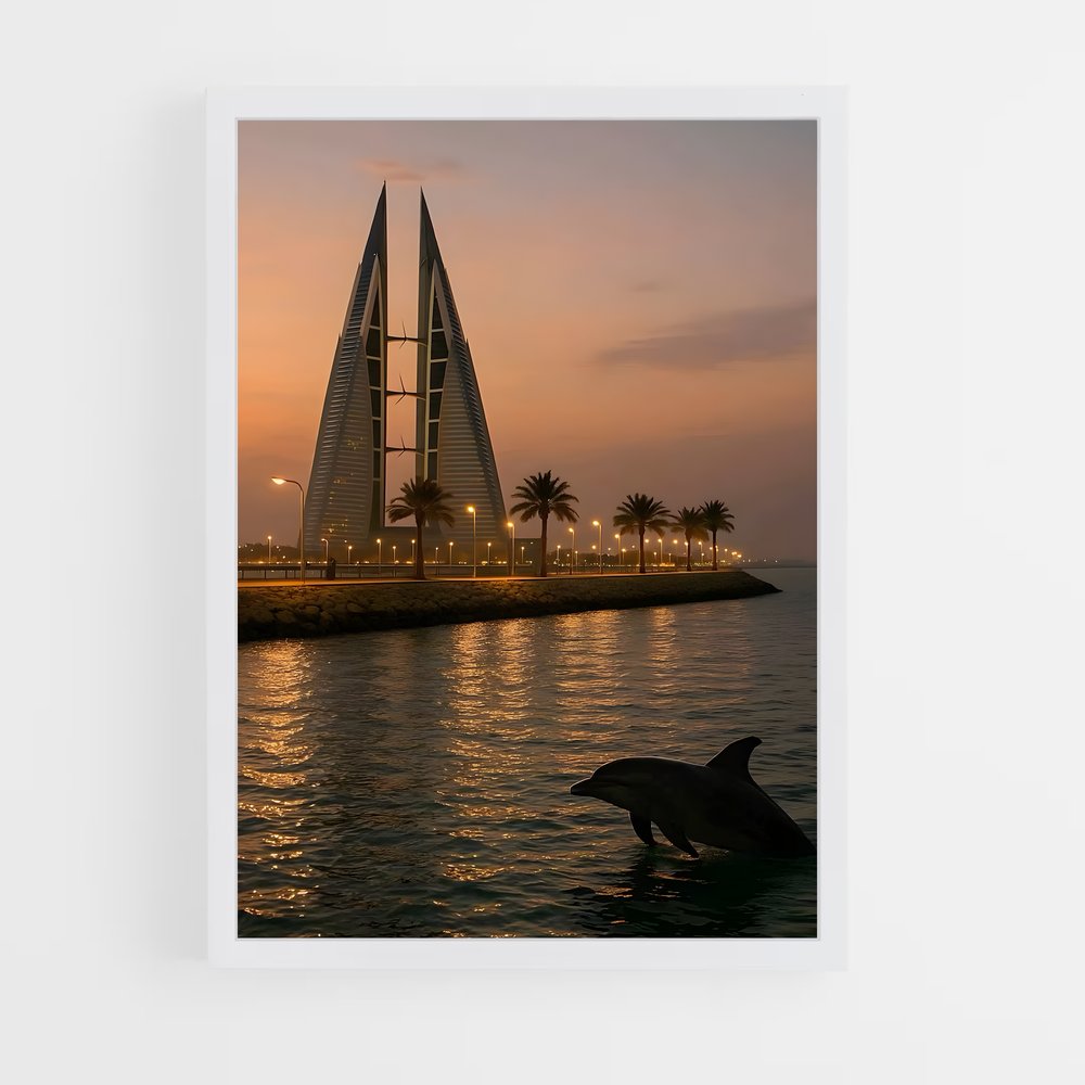 ap-bahrain-1 cadre Blanc