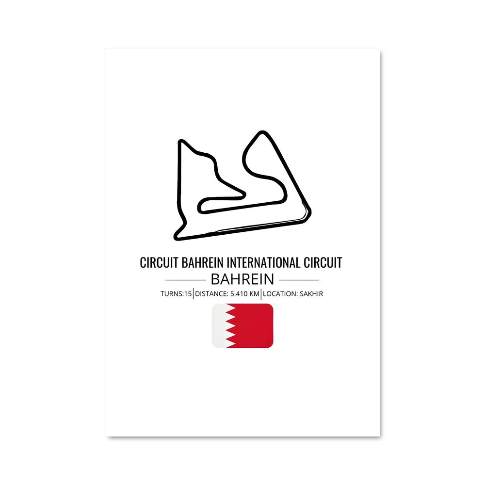 Poster Bahrain international circuit 79982