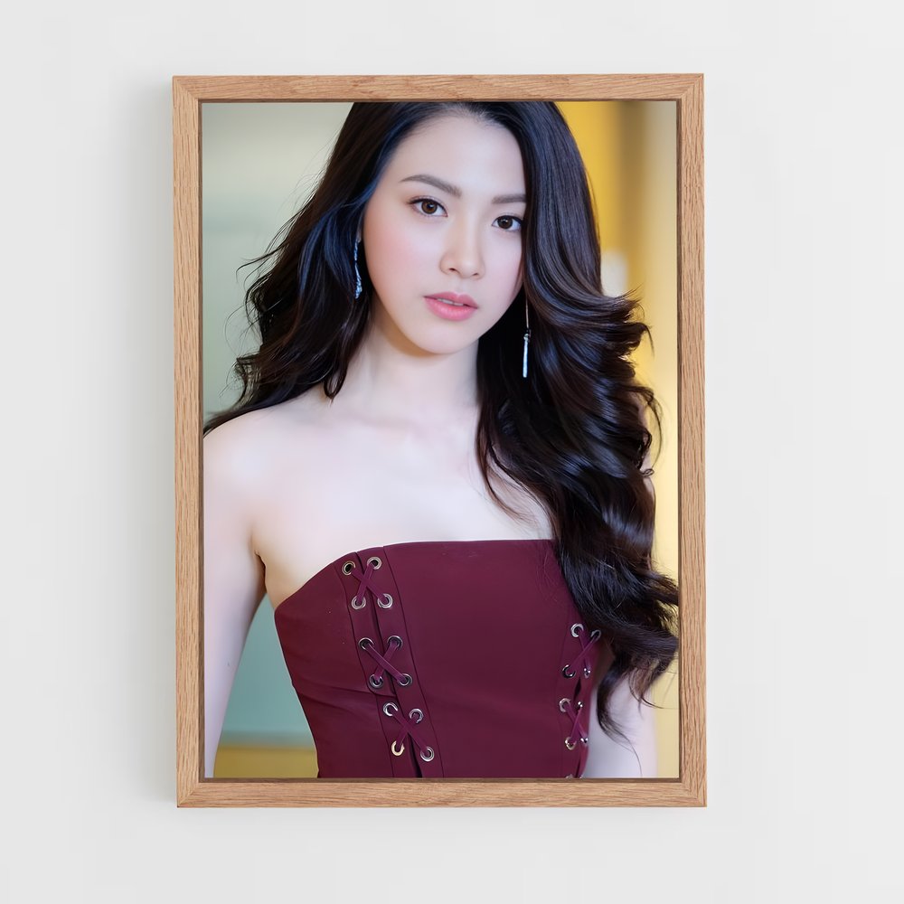 ap-baifern pimchanok-6 cadre Bois clair